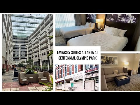 Embassy Suites at Centennial Park in Atlanta, Georgia | 2 Room Suite Review