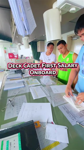 Deck Cadet Onboard Salary Insights and First Experiences