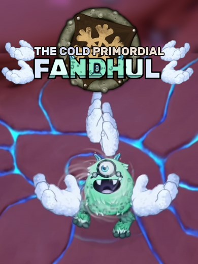 The Cold Primordial is here: Fandhul on shadow islet #cold #samimic #msm #mysingingmonster #handful