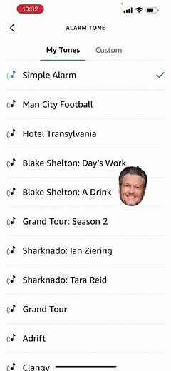 How To Change the ALEXA ALARM Sound ⏰ [e.g., To Blake Shelton]