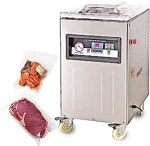 Kolice Commercial Automatic Chamber Vacuum Sealer Machine,Vacuum Packing Sealer machine,Food Saver Machine For Food Preservation-Pump Capacity:40 Cubic Meters/Hour