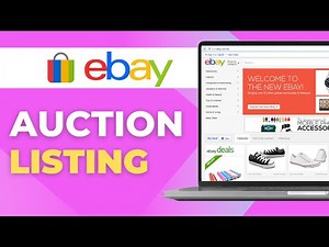 How to List an Auction on eBay (Full Tutorial)