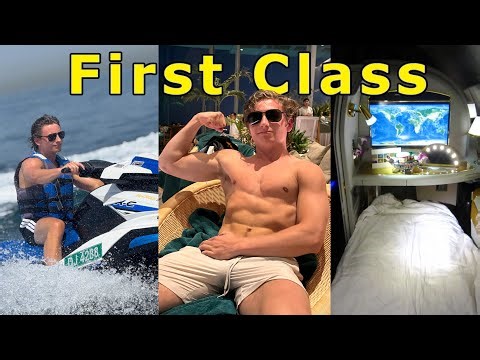 *Juicy* day in the life of a 19 y/o entrepreneur in Dubai + 1st class flight