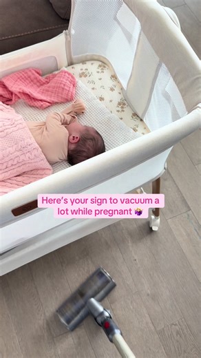 Home girl has been hearing this sound since conception 😂 #newborn #postpartum #firsttimemom