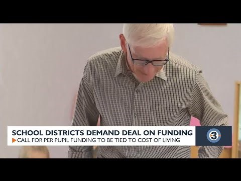 School districts demand deal on funding