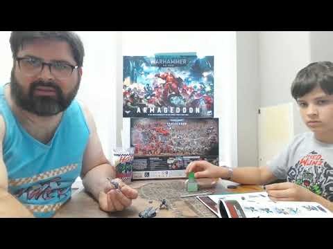 LIVE Warhammer 40K 11th Edition hobby hangout. Opening and building the Armageddon Launch Box