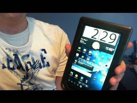 Nook Color Hacked Into Android Tablet