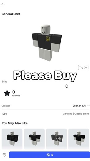 my roblox clothes: https://www.roblox.com/catalog/127612229200059/General-Shirt