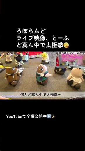 Roboland's Mimic Challenge, live video of tofu, Tai Chi right in the middle...🤣 Thank you Robolan...