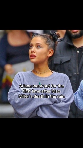 POV: Ariana Grande stepping out in rain with Mac Miller and after he d!ed🥺