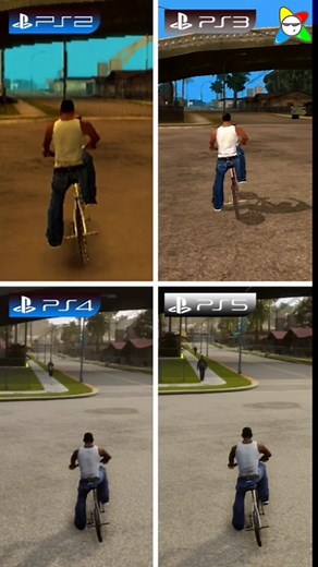 1.7K views · 1.8K reactions | Comparação de Gráficos! PS2 vs PS3 vs PS4 vs PS5 #ps2 #ps3 #ps4 #ps5 | Struere Games | Facebook