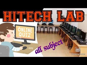 Hitech lab online quiz all subject in one quiz creation