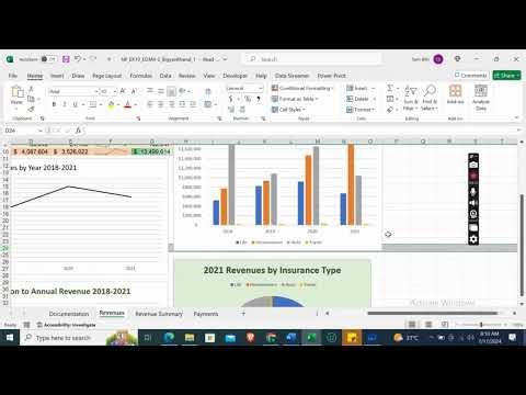New Perspectives Excel 2019 | Module 4: End of Module Project 2 Tetra Sammander Insurance