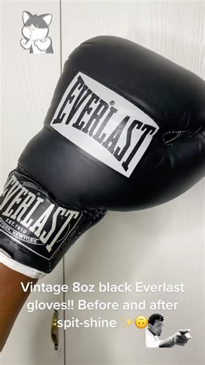 8oz vintage Everlast fight gloves!! #boxing #asmr