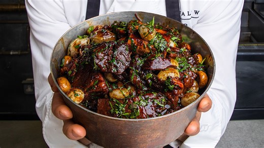How chefs make proper beef bourguignon