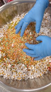 ☕️ Mixing up our Fall blends…anyone have a Pumpkin Spice Latte yet?? 🍁 #sprinklemixing #sprinklemix #spicespicebaby #fallsprinkles #autumnsprinkles #waferpaper #psl #pumpkinspice #pumpkinspicelatte #pumpkinseason #asmr #asmrfood #soothingsounds #bts #behindthescenes #sprinklepop #goldsprinkles #metallicsprinkles #baker #desserts #dessertoftheday #fooddecoration | Sprinkle Pop