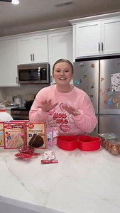 I planned to get the heart shaped cake at Walmart but I didn’t realize it needed to be ordered in advance 🫣 My mother in law always makes our cakes so I’ve never had to order ahead😂 so I decided to make one myself that turned out kinda cute and very delicious🥰 #cake #baking #heartshapedcake #galentinesday | The Dennis Family