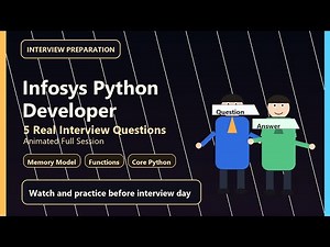 Infosys Python Developer Interview Preparation 2026 | 5 High-Impact Q&A
