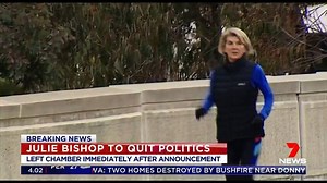 Former Foreign Minister Julie Bishop MP has just announced she's resigning from parliament. www.7plus.com.au/news #auspol #7News | 7NEWS Sydney