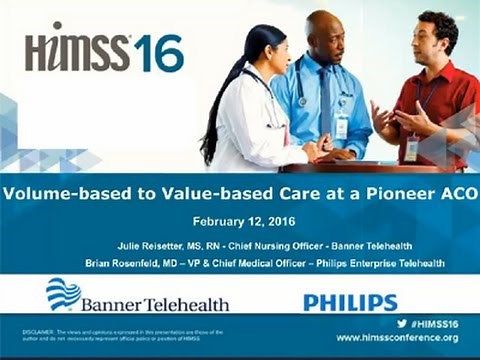 Volume-based to Value-based Care at a Pioneer ACO via Enterprise Telehealth - Webinar