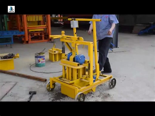 LONTTO QMJ2-40 MOBILE TYPE Block machine | Lontto Block Machine Manufacturer