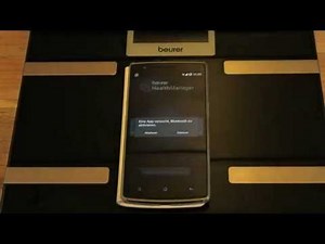 Beurer BF700 Diagnosewaage - Erste Inbetriebnahme