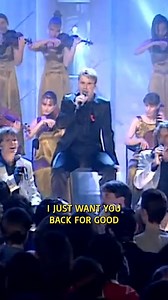 484K views · 21K reactions | Kicking off the weekend with this throwback clip of our '95 BRIT Awards performance of 'Back For Good'  Who was singing along in front of their telly?  #90sNostalgia | Take That | Facebook