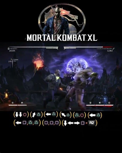 JASON (IMPARABLE) 54% DE DAÑO #mkxl #mkx #suscribete #dalelike #mortalkombatx #mkcombos