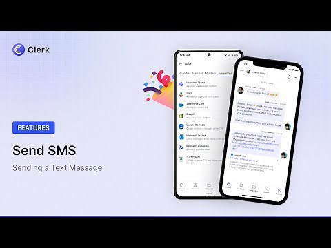 Beginner's Guide to Clerk Chat: Send Your First SMS