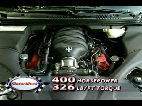 Motorweek Video of the 2005 Maserati Quattroporte