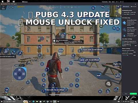 PUBG Mobile 4.3 GameLoop Mouse Lock & Keymapping Fix 💯 Working (Keyboard & Mouse)
