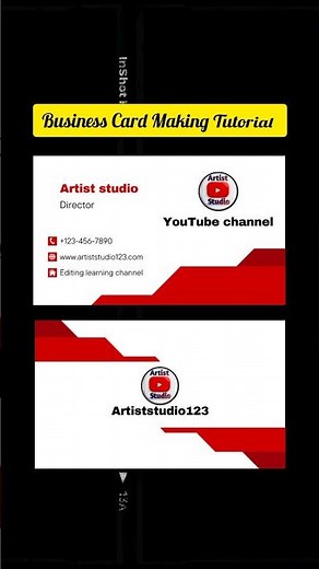 How to make business card in Canva