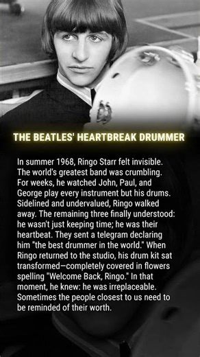 THE BEATLES' HEARTBREAK DRUMMER