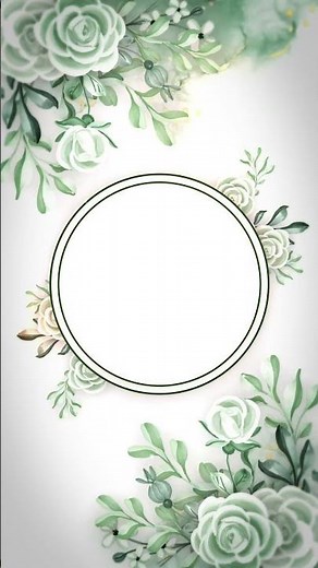 Blank Full Screen Wedding Invitation Template | WhatsApp Invitation #9414402138 #weddinginvites