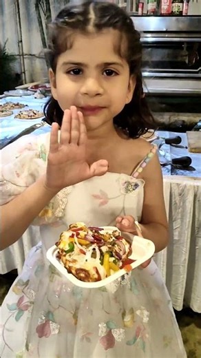 My cute sister wants to say something #pizza #cute #funny #shorts