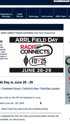 Will you be participating in Field Day this weekend? #scannerradio #hamradio #hamr