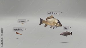 The life cycle of fishes