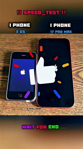 🚀🔥 iPHONE 3GS VS iPHONE 17 PRO MAX SPEED TEST!! 🔥🚀