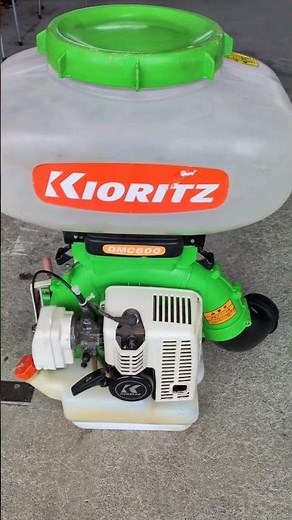 共立KIORITZ DMC600 動作確認OK 動力散布機 動噴 動力散布器 背負式 動散 薬剤 肥料 散布