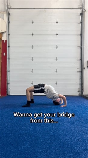 Wanna improve your bridge? #flexibility #gymnast