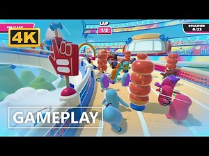 Fall Guys Gameplay on Xbox Series X in 4K