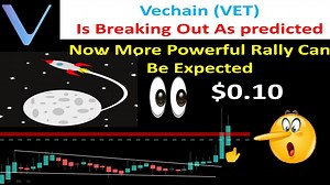 Vechain (VET)  Is Breaking Out As predicted | Now More Powerful Rally Can Be Expected