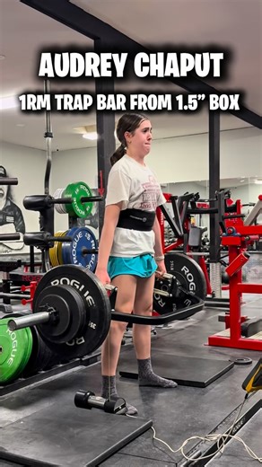 1% performance on Instagram: "256 LB Trap Bar Deadlift 📈 This lift came during Audrey’s max-effort lower body performance session, and it shows exactly what consistent training can do. As an 8th-grade track & field athlete, Audrey continues to make huge strides in strength, confidence, and overall athleticism. The work she’s putting in now is laying a serious foundation for speed, power, and long-term performance. Trust the process—results will always follow. #1PercentBetter #YouthAthleteDevelo