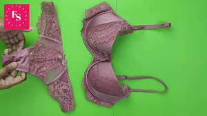 #Rosegold_colored_collection❤️ Freesia exclusive light push-up appears here in beautiful stone and lace details, featuring plush, soft padding for the lift and cleavage you love.🔥 Size: 32-C, 32-D, 32-E, 32-F, 34-C, 34-D, 34-E, 36-B, 36-C, 36-D, 38-B, 38-C • Light padded pushup effect • Stone and lace details • Non-removable & adjustable shoulder straps • Underwired cups • Makes your breasts look one cup size larger • Bow at center front gore | Freesia Secret