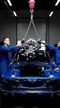 Ford Mustang Assembly Timelapse | 1-Minute Ultra Real 4K Video