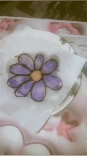 tissue craft | easy and cute diy | must try #art #craftycorner #flowercraft #craftymom #craftygirls