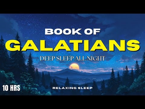 LIVE Scripture Reading All Night | Peaceful Book of Galatians Reading for Deep Sleep