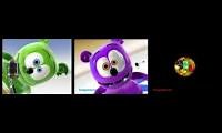 Mix of 3 videos from youtube : The Gummy Bear Song in G Major 97104
