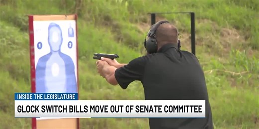 Glock switch bills move out of Senate committee