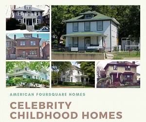 15  Famous American Foursquare Homes - Everyday Old House